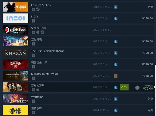 Steam国区热销第一：2025年第一个国产单机爆款尺度也忒大了(图1)